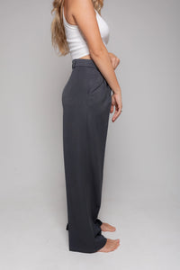 Dark grey ladies trousers