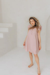 Pale Pink Sundress - ETANNA Pale Pink Sundress - ETANNA