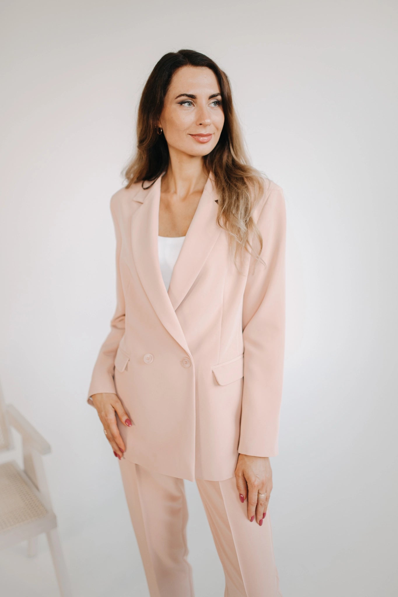 Pink blazer for women