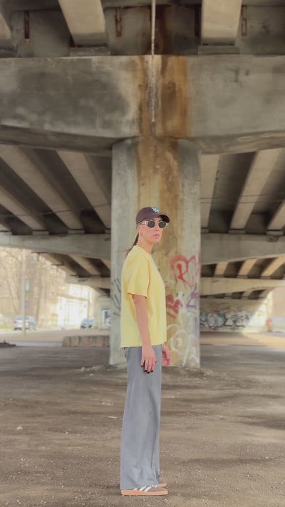 Yellow t-shirt for ladies