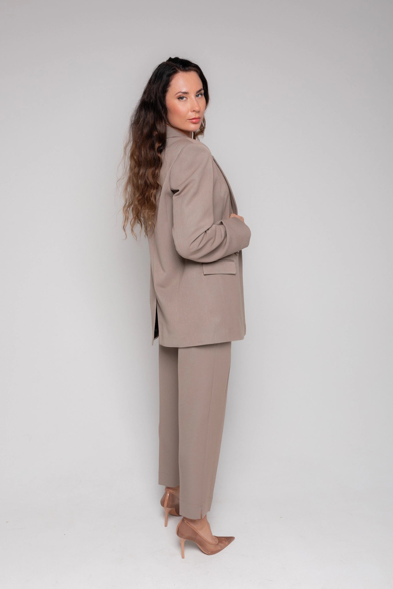 Taupe dress pants womens