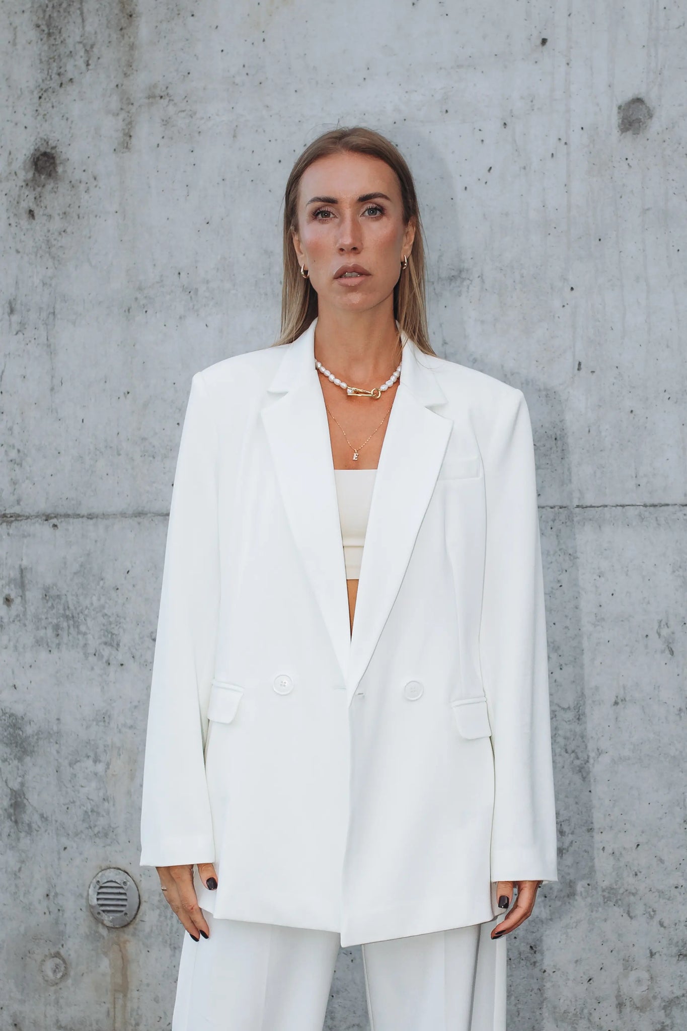 White blazer for ladies