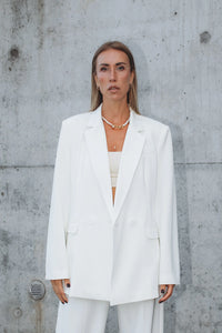 White blazer for ladies