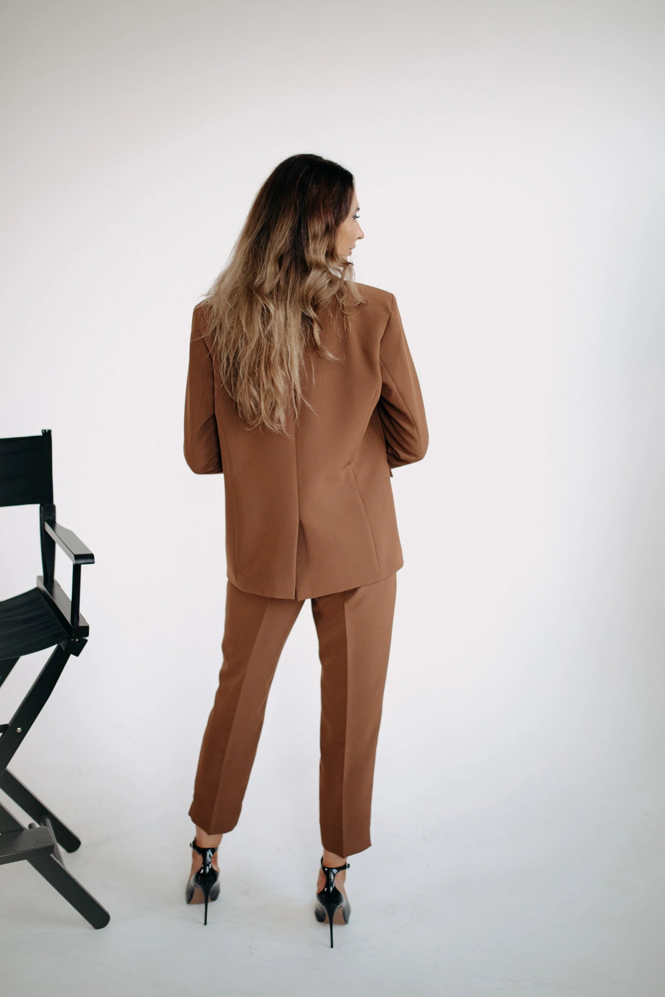 Womens chocolate blazer