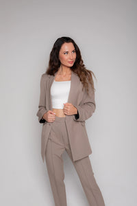 Womens taupe dress pants